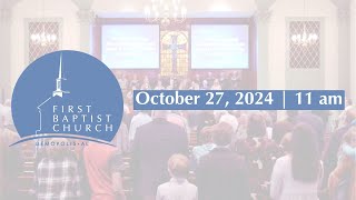 FBC Demopolis Sunday Worship  October 27 2024 [upl. by Aikrehs623]