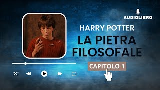 1 Harry Potter e LA PIETRA FILOSOFALE volume 1 Audiolibro  Il bambino che è sopravvissuto [upl. by Cowen]