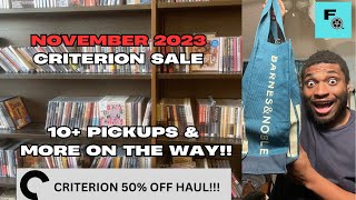 CRITERION COLLECTION 50 OFF NOVEMBER SALE HAUL [upl. by Plato]