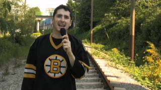 A Boston Bruins Fan in Vancouver Stanley Cup Final 2011 [upl. by Uriia]