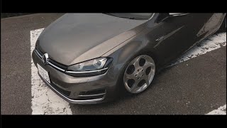 VW Golf MK7  edition40  EURO  stance  4K [upl. by Aidua]