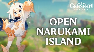 How to Open Narukami Island in Genshin Impact 2024  Genshin Impact Tutorial [upl. by Ecinrahs]