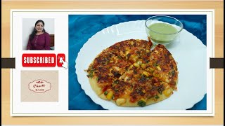 MOONG DAL CHILA WITH A TWIST  GREEN CHUTNEY  मूंग दाल का चीला  EASY BREAKFAST IDEA  SHUCHI RASOI [upl. by Lovel207]