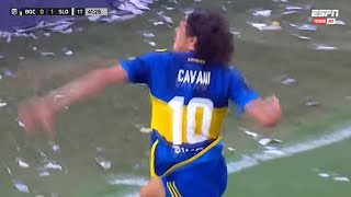 ASÍ FUERON TODOS LOS GOLES DE EDINSON CAVANI CON BOCA JUNIORS [upl. by Maximilian]