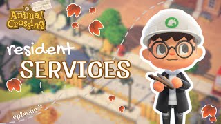 Resident Services for Autumn ep 4  ACNH Fall Island  Animal Crossing New Horizons [upl. by Inah587]