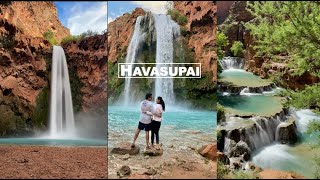 Backpacking in Havasupai Arizona  Havasu Falls  Mooney Falls  Beaver Falls [upl. by Ettenay]