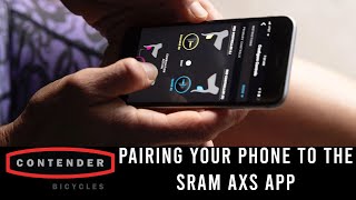 How To Pair SRAM AXS to Smartphone App [upl. by Ianahs]