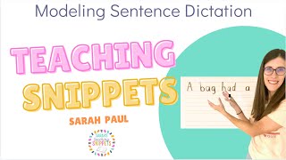 Introducing Sentence Dictation [upl. by Harifaz]