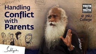 How Do We Handle Conflict With Parents – Sadhguru [upl. by Anirazc]