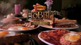 Peter Jacksons The Hobbit Stays Faithful To Original Book Dennys Menu [upl. by Ylim]