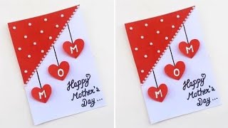 DIY Mothers Day card making handmade 2024How to make mothers day greeting cardHappy Mothers day [upl. by Ailyn764]