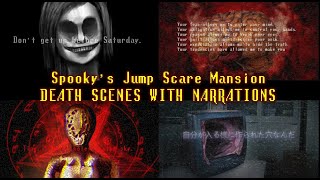 Spookys Jump Scare Mansion Death Scenes With Narrations [upl. by Clova676]