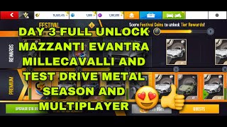 Asphalt 8 Day 3 Full Unlock Mazzanti Evantra Millecavalli Festival Check Out 😍👍 [upl. by Ecertal]