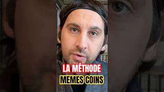 Memes Coins comment trouver les pépites ✨Ma stratégie cryptos investir memecoin [upl. by Adnohser]