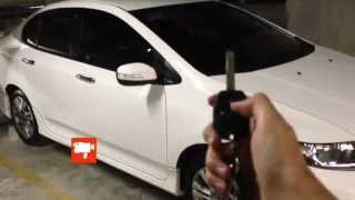 Honda City MC 2012 Auto Side Mirror  Trunk [upl. by Dlawso253]