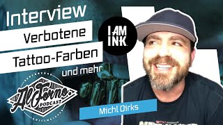 MICHAEL DIRKS I AM INK im Interview  Alles über TattooFarben [upl. by Nannahs]