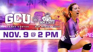 GCU Womens Volleyball vs New Mexico State November 9 2019 [upl. by Oniliuqnart]