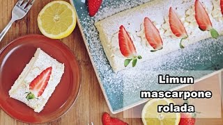 Limun mascarpone rolada [upl. by Angelina]