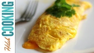 How To Make an Omelet  Easy Cheesy Omelet Recipe Video [upl. by Caughey]