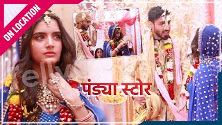 Pandya Store  On Location  Natasha Ne Thodi Apni Shaadi [upl. by Salot571]