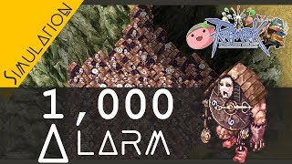 Ragnarok Online Simulation 1000 ALARM Farming zeny [upl. by Forlini723]