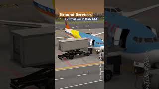 Ground Services for TUIfly 50 YearsHapag Lloyd Livery Boeing 737 MAX 8 at Bari in WoA 245 Updates [upl. by Ailaroc]