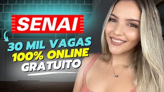 CURSO ONLINE GRATUITO do SENAI com CERTIFICADO GRÁTIS  PROFISSIONALIZANTE  Mari Rel [upl. by Grussing739]