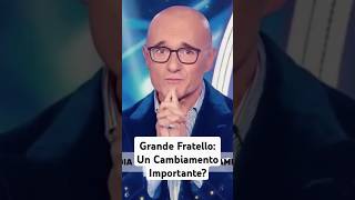 Grande Fratello  Un Cambiamento Importante 🔥 alfonsosignorini grandefratello flashtrendita [upl. by Nerfe675]