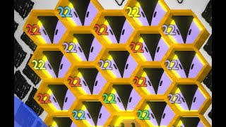 Bee Swarm Simulator rolling more movespeed vector bee [upl. by Noynek819]