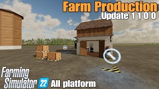 Farm Production  FS22 update for all platforms [upl. by Hanford358]