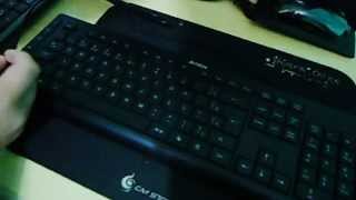 Unboxing A4Tech KD600L Backlight keyboard [upl. by Eidak]