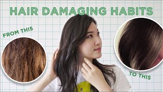 😱Hair Damaging Habits You’re Doing EVERY DAY • Simple Tips No One Tells You [upl. by Manuel941]