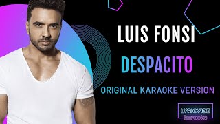 Luis Fonsi  Despacito  Karaoke with LetraLyrics [upl. by Eycats]