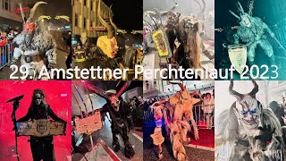 29 Amstettner Perchtenlauf 2023 [upl. by Ynoffit]