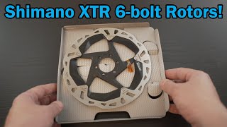 NEW Shimano XTR RTMT905 6Bolt Rotors with ICE TECHNOLOGIES FREEZA The best MTB Disc Brake Rotor [upl. by Eiraminot]