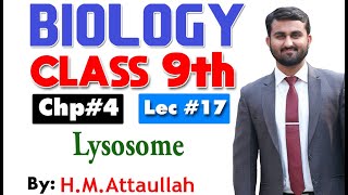 Lysosome  smart syllabus  ALP  Chapter 4  9th class Biology  Lec17 [upl. by Auhel]