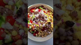 Chopped Greek Chickpea Salad [upl. by Shepperd430]