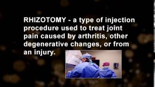 RHIZOTOMY Testimonial [upl. by Charlotte]