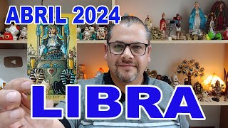 LIBRA ♎️ ABRIL 2024 RUEDA ASTROLOGICA [upl. by Asserat]