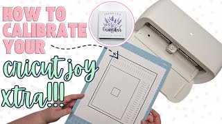 How to Calibrate Cricut Joy Xtra  Plus a Cute Print Then Cut Project [upl. by Madelon]