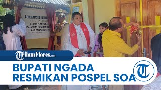 Bupati Ngada Resmikan Gereja Jemaat GMIT Ebenhaezer Bajawa Pos Pelayanan Soa [upl. by Anhpad]