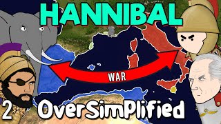 The Second Punic War  OverSimplified Part 2 [upl. by Suirtimed]