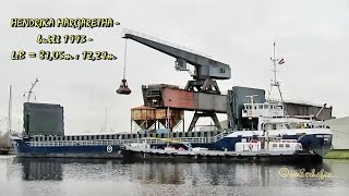 coaster HENDRIKA MARGARETHA PDRZ IMO Emden 9057238 cargo seaship merchant vessel KüMo [upl. by Jedlicka]