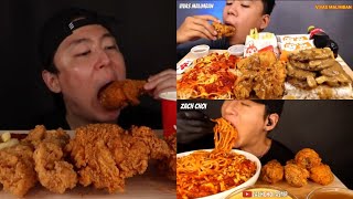 JOLLIBEE ASMR MUKBANG COMPILATION 🤤 16 [upl. by Halonna943]