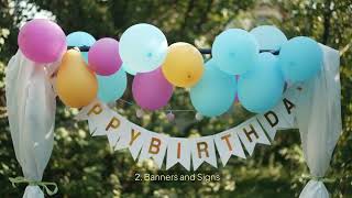 DIY Birthday Party Decoration Ideas [upl. by Anerual734]