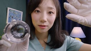 ASMR Delicate amp InDepth Facial Skin Exam [upl. by Laitselec]