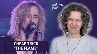 FirstTime Reaction to quotThe Flamequot  Vocal Analysis and Review featuring Cheap Trick [upl. by Decca]