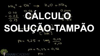 CÁLCULO SOLUÇÃOTAMPÃO  Química  Khan Academy [upl. by Sinnod]