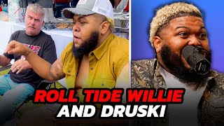 Druski on His Relationship with Roll Tide Willie [upl. by Alisen201]