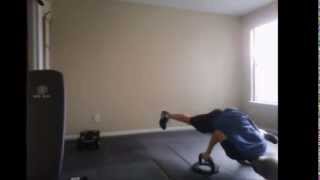 My First Time Trying P90X3 Decelerator  With Workout Clips [upl. by Verlie432]